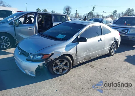 2007 Honda Civic Ex из США, поврежденный, VIN 2HGFG12867H539101